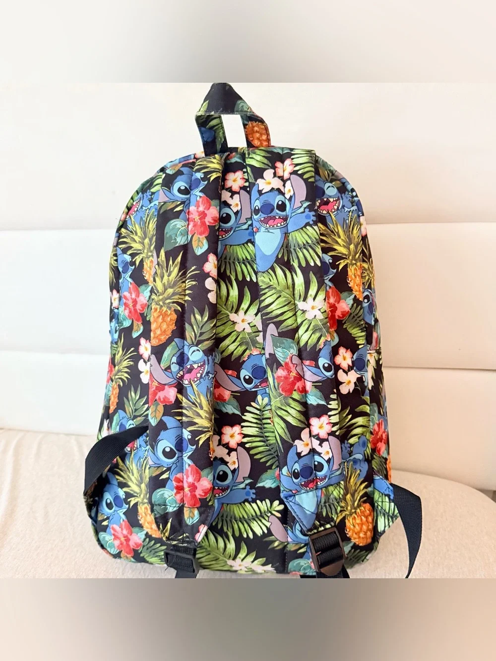 Disney loungefly stitch all over print school backpack